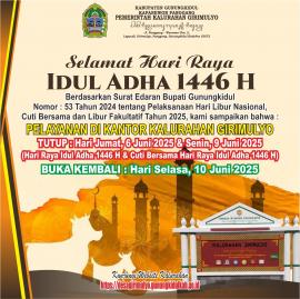Pengumuman Libur dan Cuti Bersama